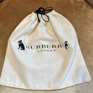 Authentic Burberry Dust bag Drawstring